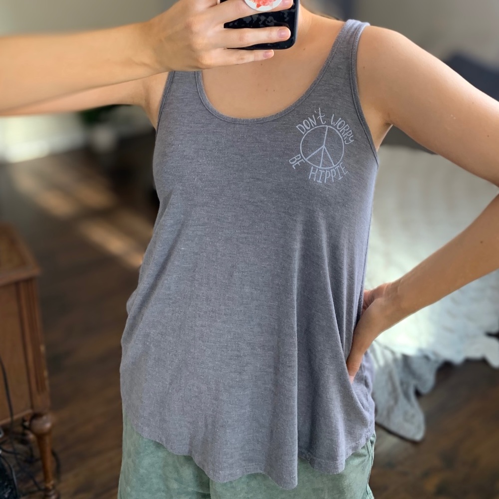 Don’t Worry Be Hippie / Peace Tank - Small